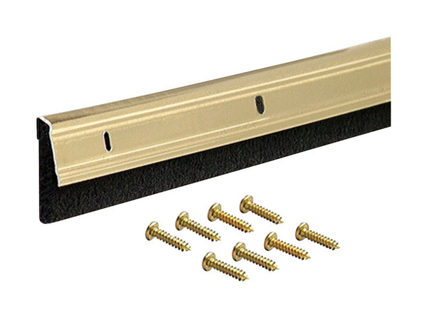 Door Sweep Alm/Flt36"Gld