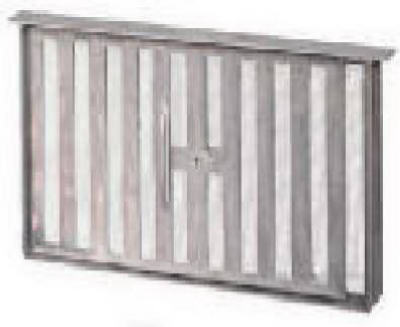 Respiradero para cimientos de molino, aluminio, 8 x 16 pulgadas (paquete de 12)