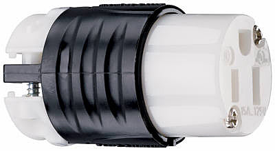 Conector de alta resistencia de 2 polos y 15 A