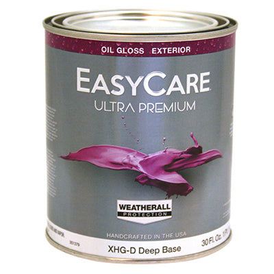 Pintura para exteriores a base de aceite, de brillo intenso, de 1 cuarto de galón (paquete de 4)