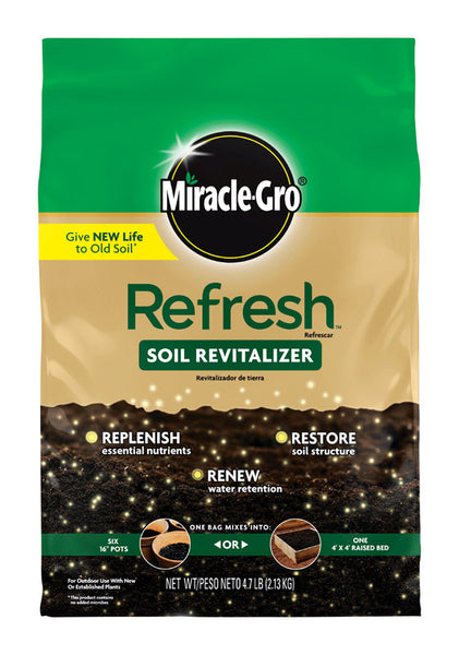 Scott's Miracle-Gro Refresh Organic Soil Revitalizer 4.7 lbs. (Pack of 6)