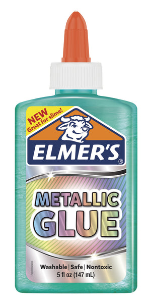 Elmer'S 2078217 5 Oz Teal Metallic Washable Glue