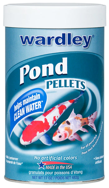 Hartz 00670 17 oz Wardley Pond Ten - Pellets de comida flotantes
