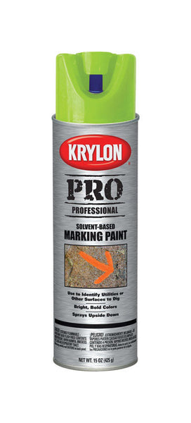 Krylon Pro Green Field Marker Line 15 oz. (Pack of 6)