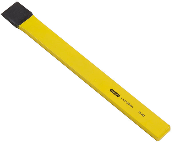 Stanley Hand Tools 16-292 1-1/4 x 12 Flat Cold Utility Chisel