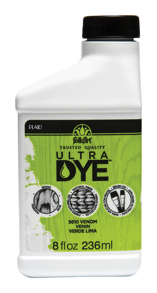 Plaid Folkart Satin Venom Hobby Paint 8 Oz.