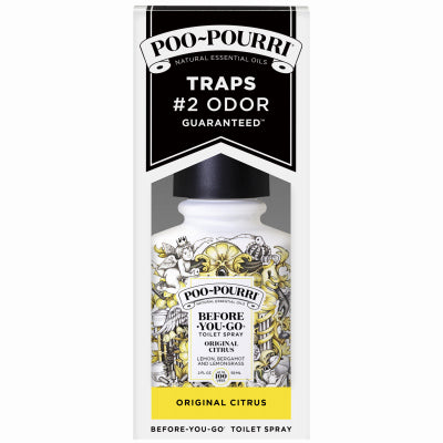 Spray aromático para inodoro, aroma original, 2 oz (paquete de 6)