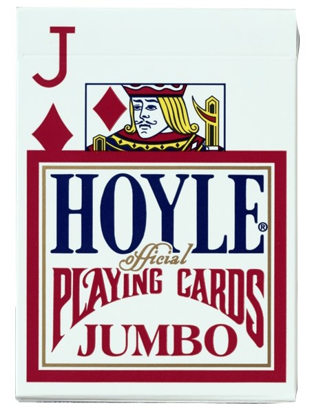 Hoyle 1003440 Official Hoyle Jumbo Playing Cards