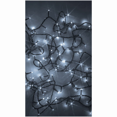 LED Compact String Light Set, Micro, Pure White, 100-Ct.