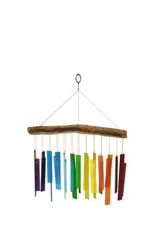 COLOR SPECTRUM DRIFTWOOD CHIME