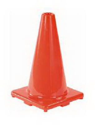 Cono de seguridad naranja de 12 pulgadas