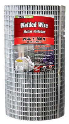 Galvanized Welded Wire Fence, 24-In. x 100-Ft.