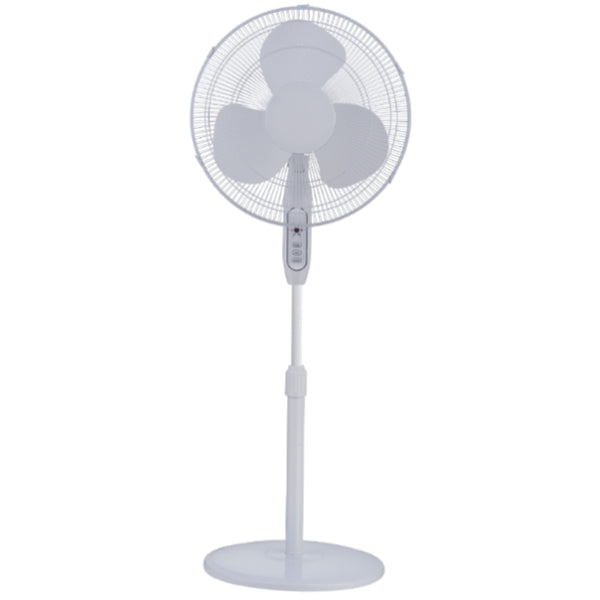 VENTILADOR DE PEDESTAL 16" BLANCO