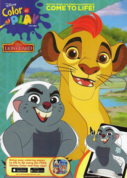 Bendon Publishing International 52061 24 Page The Lion Guard Coloring & Activity Book