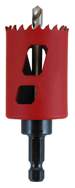 Morse Mhsa24c 1-1/2" Bi-Metal Attached Arbor Hole Saw