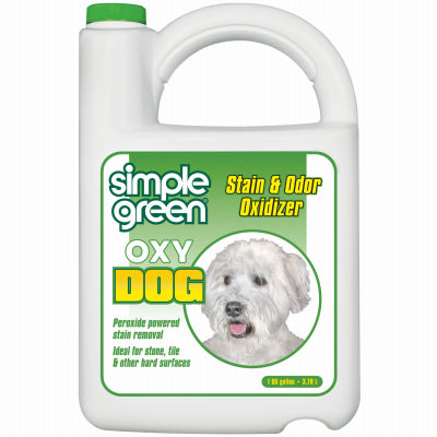 Oxy Dog Quitamanchas y olores para mascotas, 1 galón.