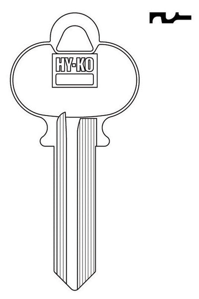Hy-Ko Home House/Office Key Blank ER1 Single sided For Earle Locks (Pack of 10)
