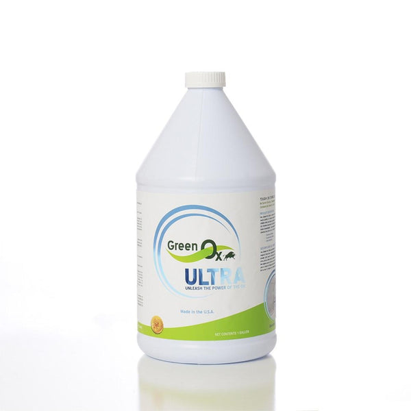 Green Ox Lemon Scent Cleaner with Hydrogen Peroxide Liquid 1 gal. for Indoor/Outdoor (Pack of 4)