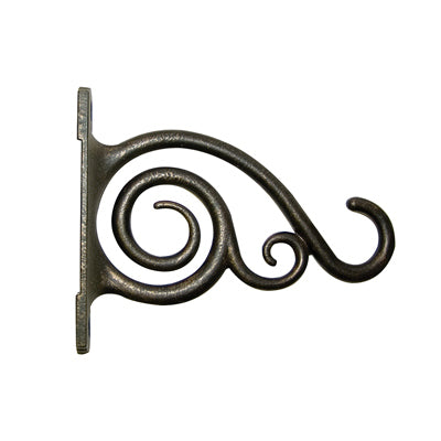 Soporte para plantas, colgante, aluminio bronce cepillado, 6 pulgadas