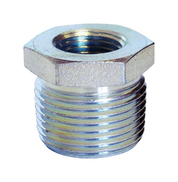 Yunque de 3/4 pulg. MPT x 1/4 pulg. de diámetro FPT con buje hexagonal de acero