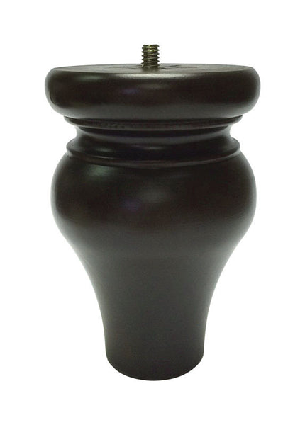 Base para bollos de madera de tulipán de 3,25 pulgadas de alto de Minwax (paquete de 4)