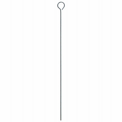 Soporte para plantas, bucle único, recubierto de PVC, 28 pulgadas