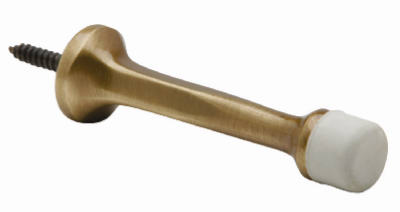 3-In. Antique Brass Doorstop