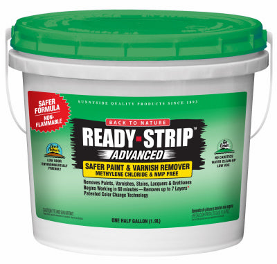 Ready Strip Removedor avanzado de pintura y barniz, 1/2 galón