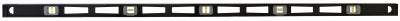 Contractor Top-Read Aluminum Level, 5 Vials, Magnetic, 72-In.