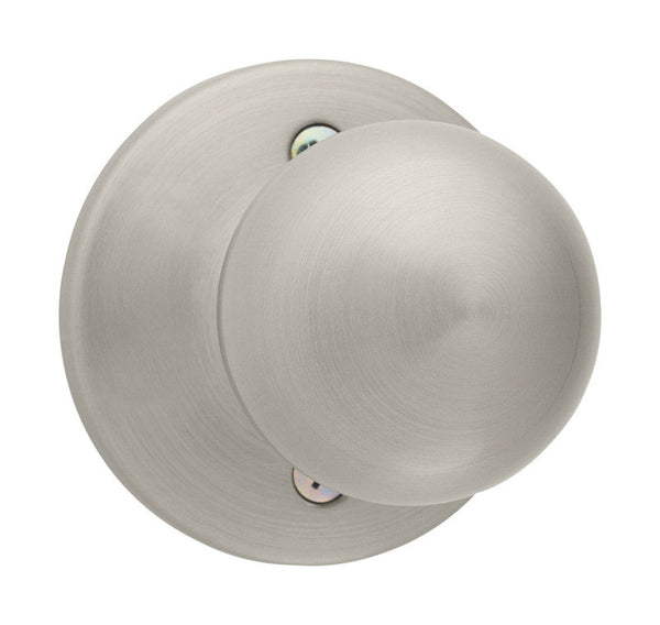 Kwikset Polo Satin Nickel Steel Dummy Knob 3 Right or Left Handed