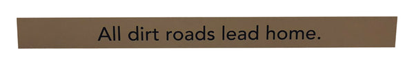 Placa de madera Hallmark Wooden Sentiments de 2 pulgadas de alto x 24 pulgadas de ancho (paquete de 2).