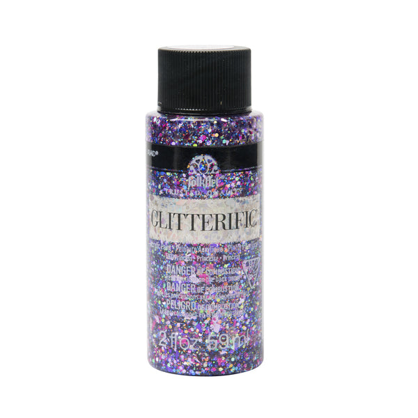 Folkart Glitterific Princess Hobby Paint 2 oz. (Pack of 3)