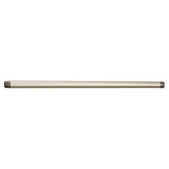 Polished nickel shower arm