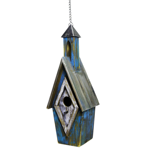 Alpine 20 in. H x 6 in. W x 6 in. L Wood Bird House