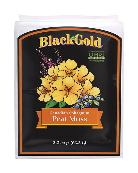 Black Gold Organic Canadian Sphagnum Peat Moss 2.2 cu ft