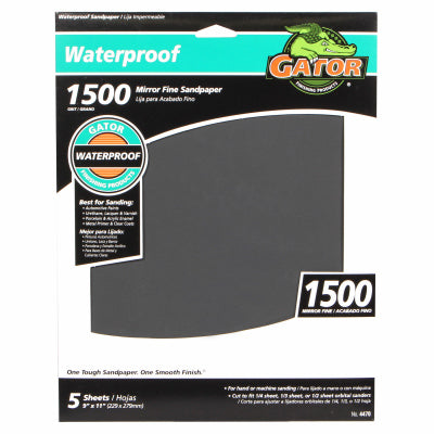 Papel de lija de 9 x 11, 1 kg, paquete de 5