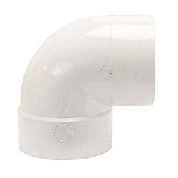 Genova Products 42946 4" Pvc 90 Short Turn Street Elbow
