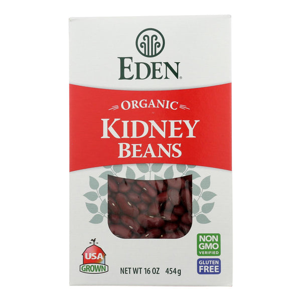 Eden Foods - Beans Kidney Dry - Case of 12 - 16 OZ