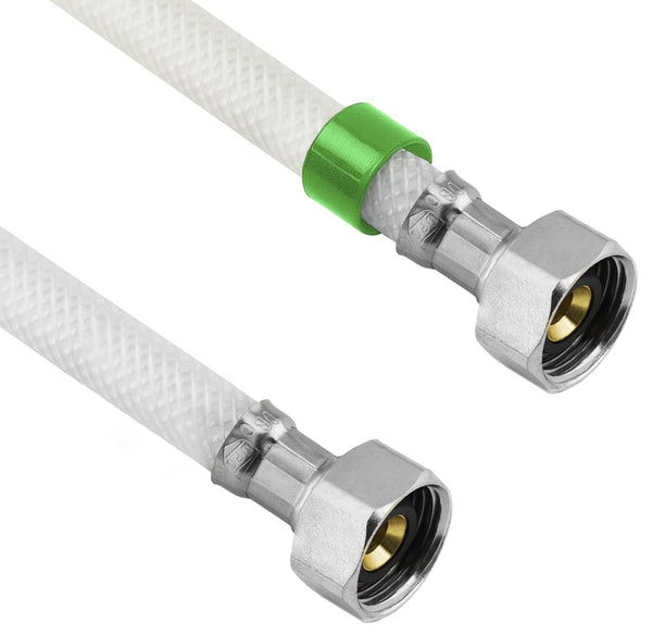 Lasco 10-2473 1/2" Ips X 1/2" Ips X 72" Plastic Supply Flex Hose Connecto