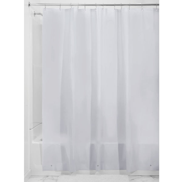 iDesign 72 in. H X 72 in. W Lavender Shower Curtain EVA