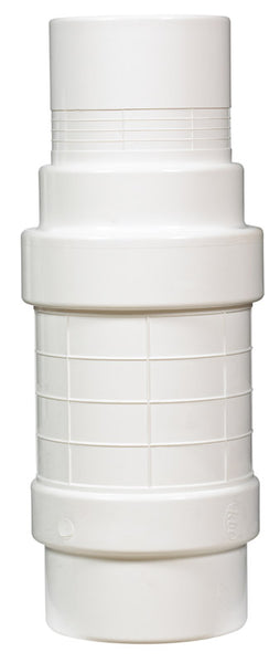 Acoplamiento de PVC con espiga para cubo de 4 pulg., Schedule 40 de NDS Quik-Fix