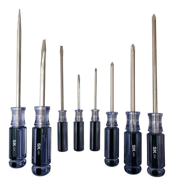 SCREWDRIVER ST PH/SL 8PC