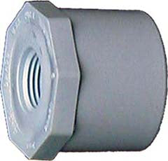 Buje reductor de PVC de 1-1/2 x 3/4 de Genova Products 34257, calibre 40