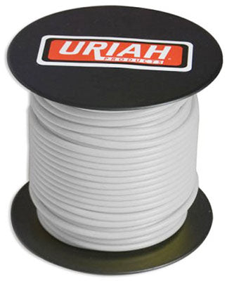 Cable automotriz, aislante, blanco, calibre 16 AWG, carrete de 100 pies