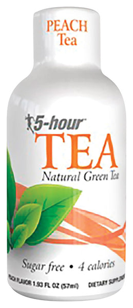 5-Hour Energy Regular Strength Sugar Free Peach Tea Energy Shot 1.93 oz