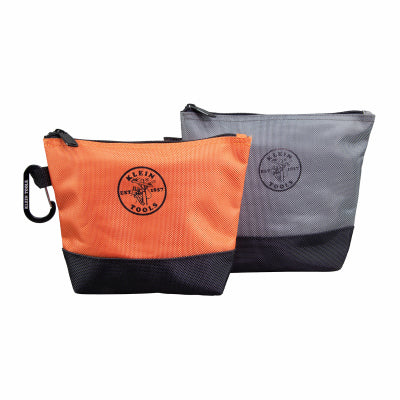 Stand Up Tool Bag, Zippered, 2-Pk.