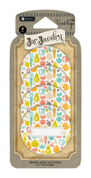 Tapa para enlatado de verduras de boca regular Hampton Art Jar Jewelry, paquete de 1