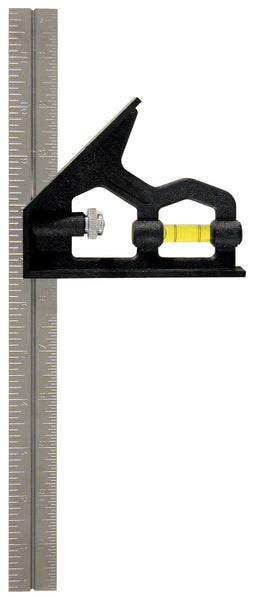 Escuadra combinada Empire 220 PolySteel de 12"