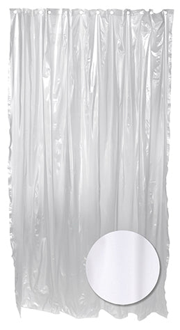 Zenna Home Pe71160k 70 X 72 Frosty Medium Weight Vinyl Shower Liner