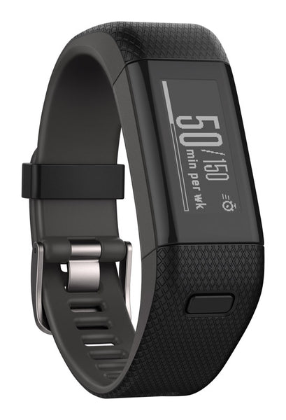Garmin Vivosmart HR+ Heart Rate Activity Tracker Acrylic/Silicone 1 pk